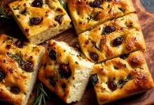 Focaccia with Olives
