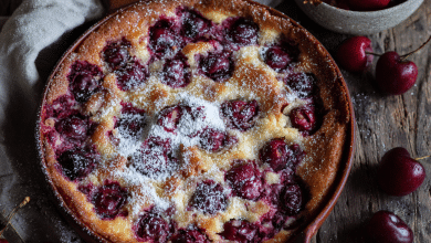Gluten-Free Cherry Clafoutis