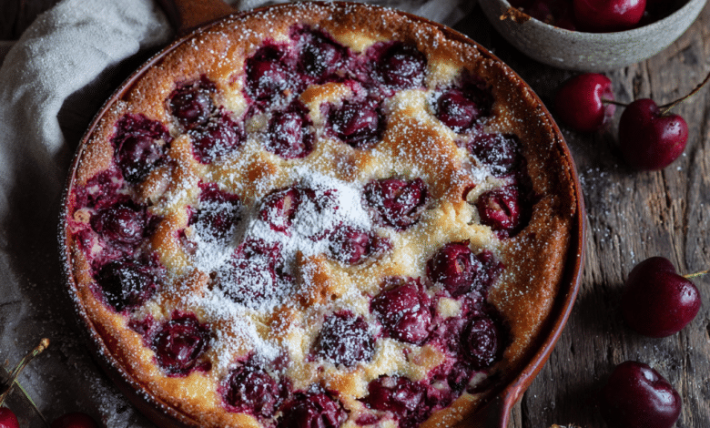 Gluten-Free Cherry Clafoutis