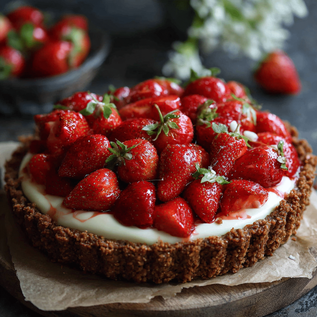 Gluten-Free Strawberry Tart – Sweet, Fresh & Made with Love