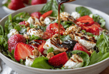 Goat Cheese Salad with Balsamic
