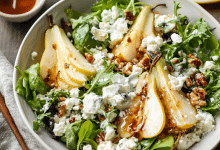 Goat Cheese and Pear Salad