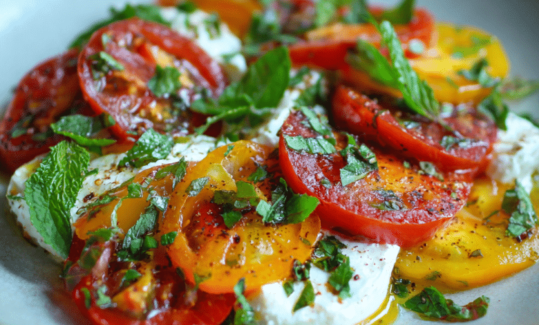 Goat Cheese and Tomato Salad