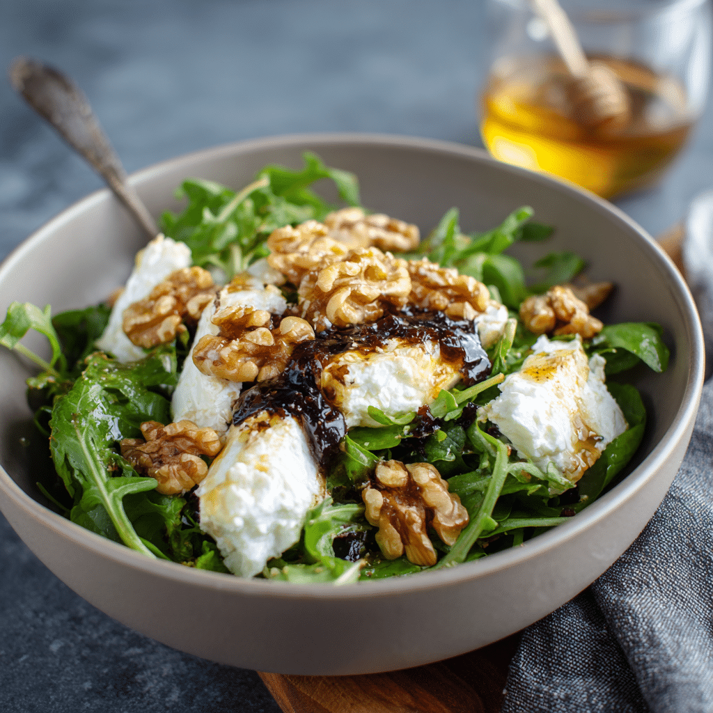 Goat Cheese and Walnut Salad – A Fresh, Elegant Bowl Full of Comfort and Crunch