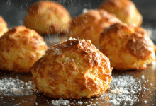 Parmesan Gougères