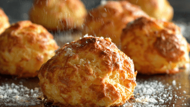 Parmesan Gougères