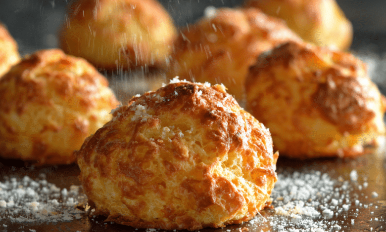 Parmesan Gougères