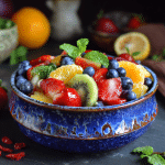 Healthy Fruit Salad Bowl