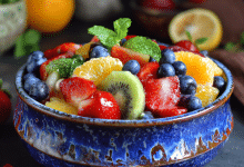 Healthy Fruit Salad Bowl
