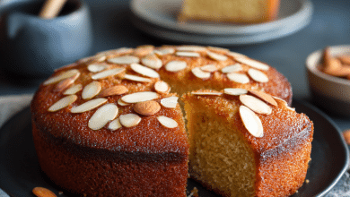 Honey Almond Cake