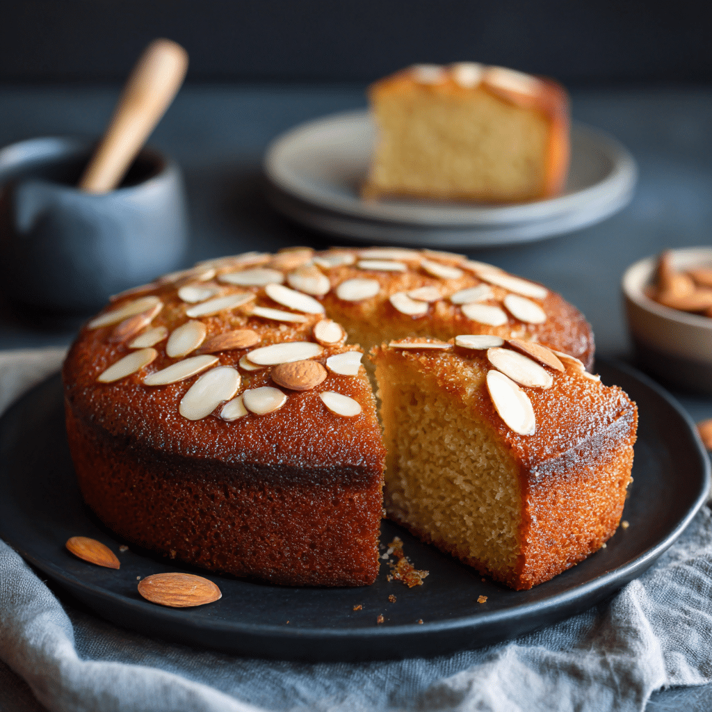 Honey Almond Cake – A Soft, Fragrant Cake That Tastes Like Home