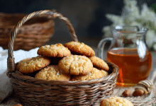 Honey Pine Nut Cookies