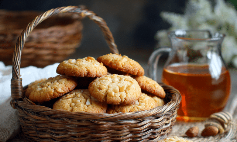 Honey Pine Nut Cookies