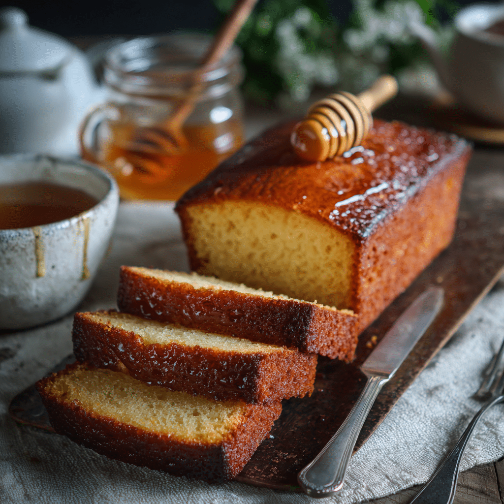 Honey Tea Cake – Soft, Sweet Comfort for Quiet Afternoons