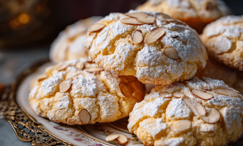 Almond Pine Nut Cookies