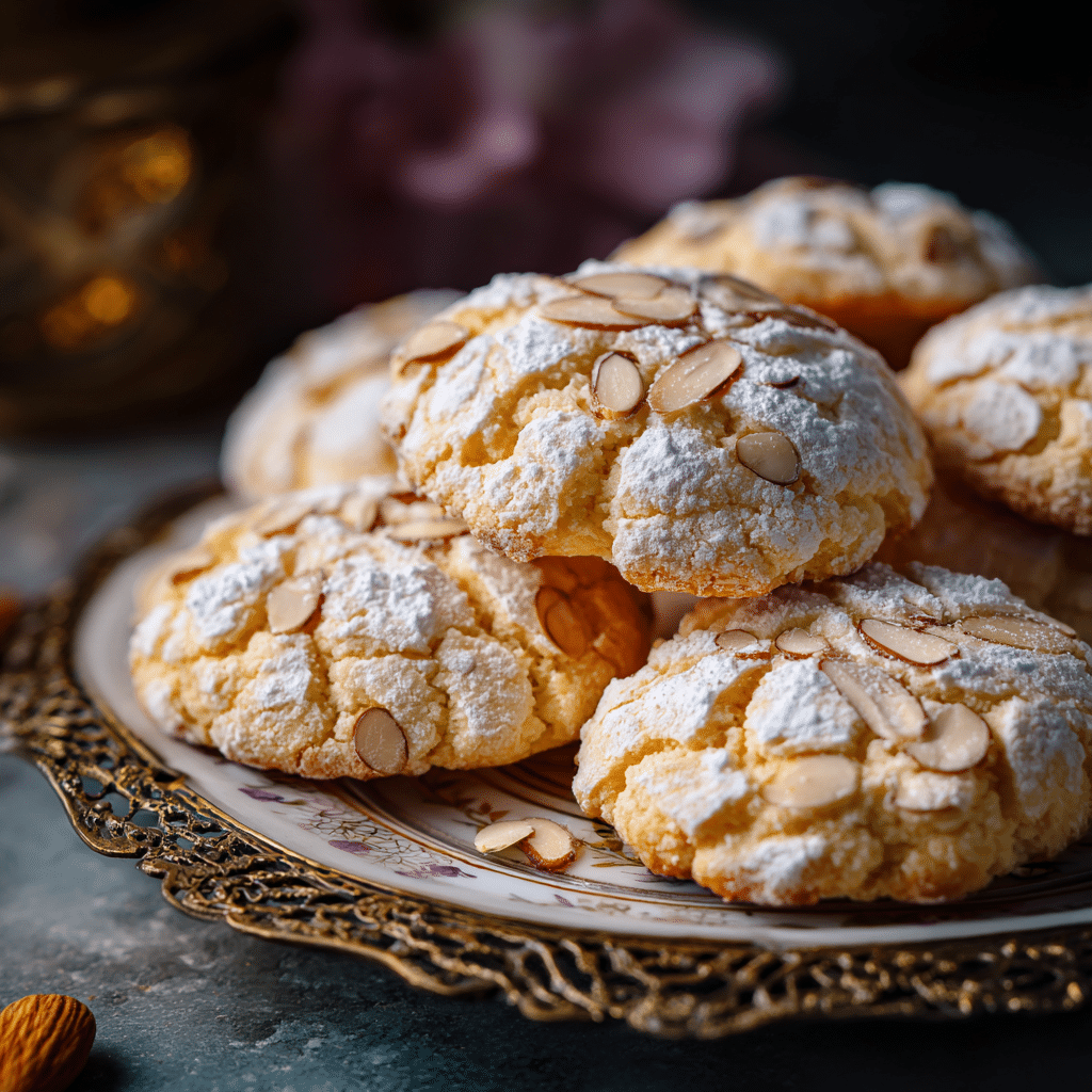 Italian Pignoli Cookies – Soft Almond Clouds with a Golden Crunch ✨🍪