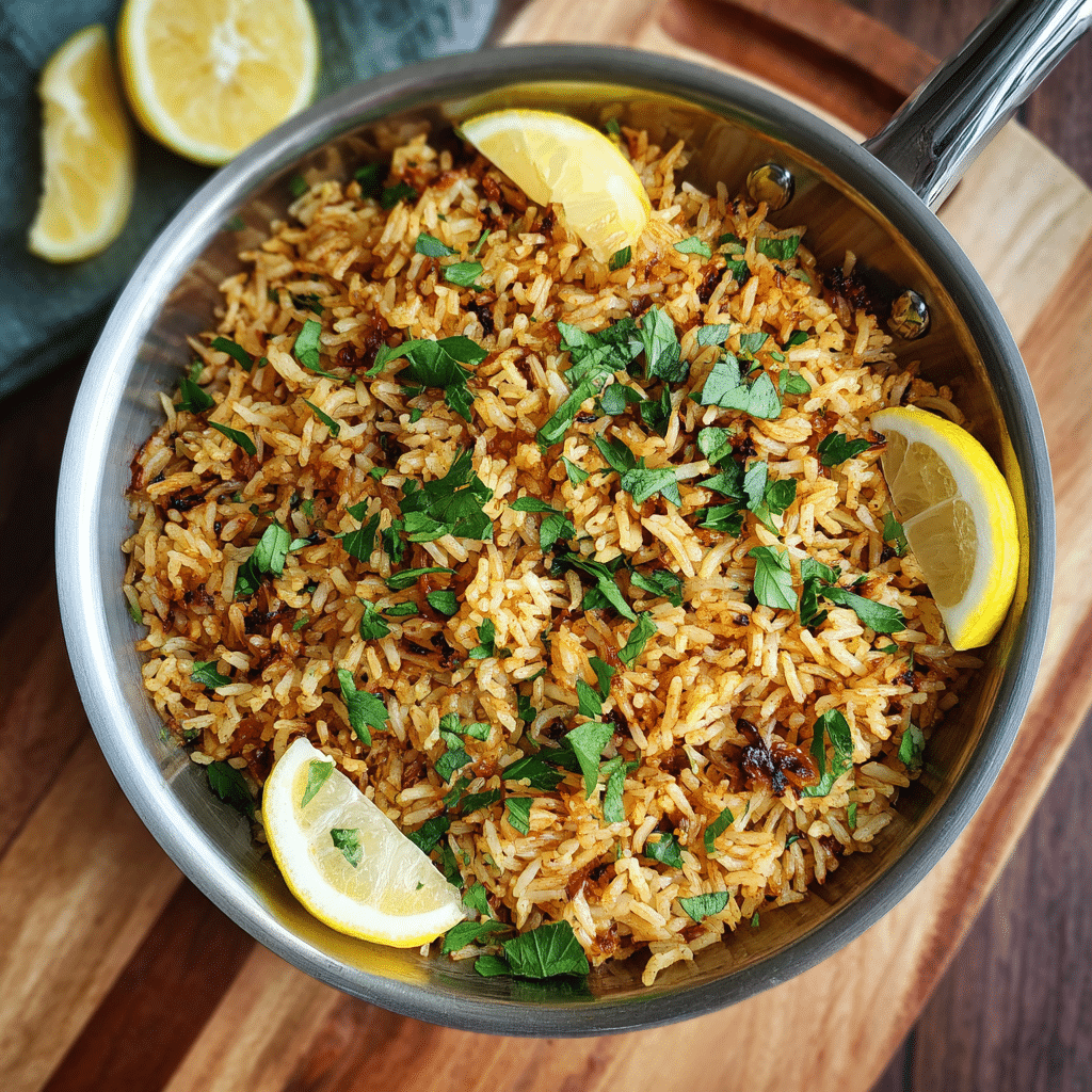 Lebanese Rice Pilaf – The Warm, Buttery Rice That Feels Like Home 🍚✨