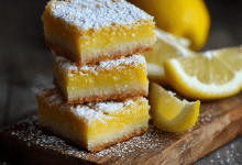 Lemon Bars Recipe – Bright, Sweet Moments That Taste Like Sunshine