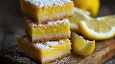 Lemon Bars Recipe – Bright, Sweet Moments That Taste Like Sunshine