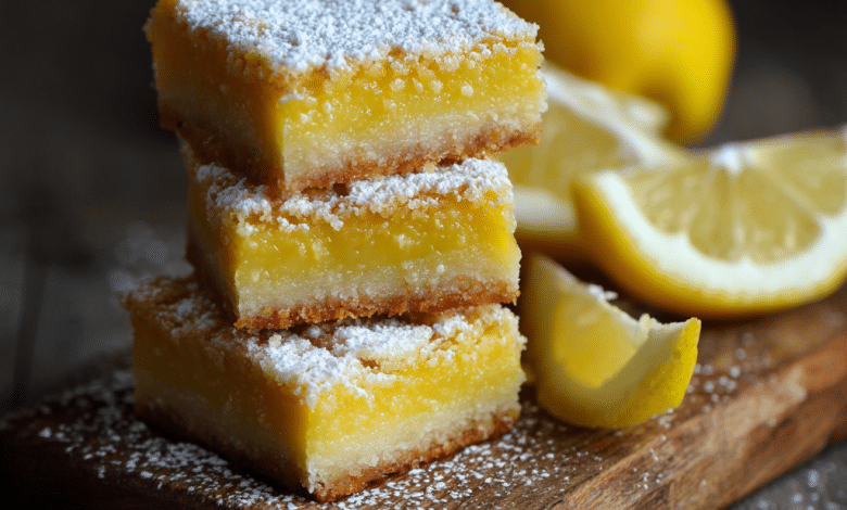 Lemon Bars Recipe – Bright, Sweet Moments That Taste Like Sunshine