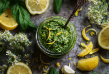 Lemon Basil Pesto