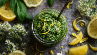Lemon Basil Pesto