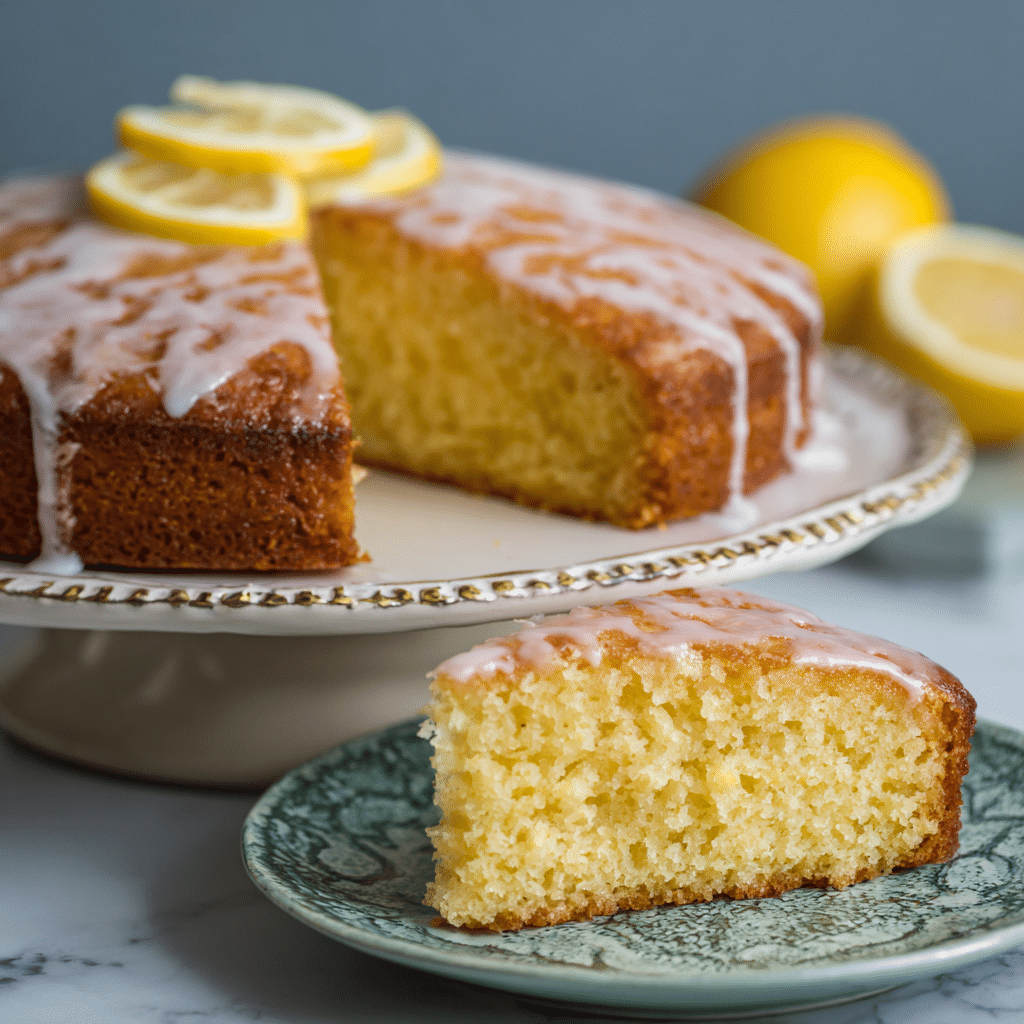 Lemon Cake Recipe – A Bright, Tender Slice of Sunshine from My Kitchen
