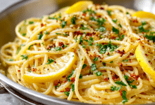 Lemon Garlic Pasta