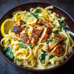 Lemon Pasta with Chicken