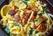 Lemon Pasta with Chicken