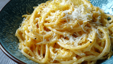 Lemon Pasta with Parmesan