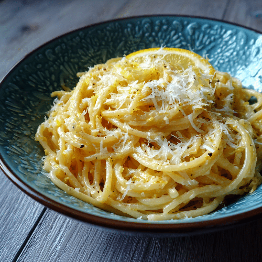 Lemon Pasta with Parmesan – Bright, Creamy Comfort from My Cretan Kitchen