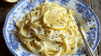 Lemon Pasta with Ricotta