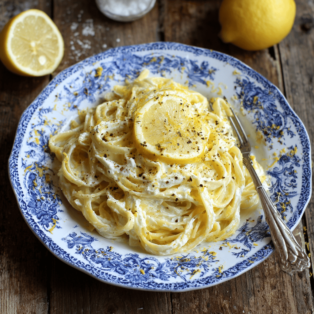 Lemon Pasta with Ricotta – Creamy Sunshine in Every Bite