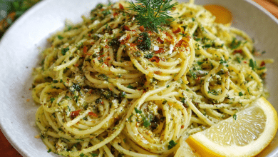 Lemon Pesto Pasta