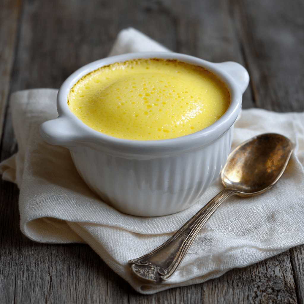 Lemon Pudding – A Soft, Bright Spoonful of Sunshine from My Kitchen