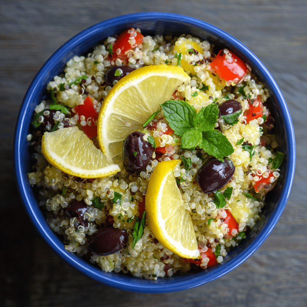 Lemon Quinoa Salad That Feels Fresh and Full of Life