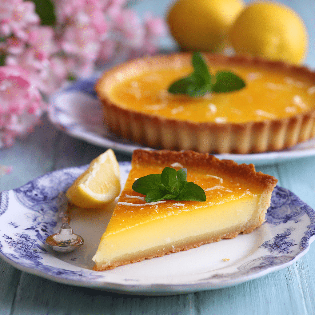 Lemon Tart Recipe – A Bright, Sweet Slice of Sunshine in My Kitchen