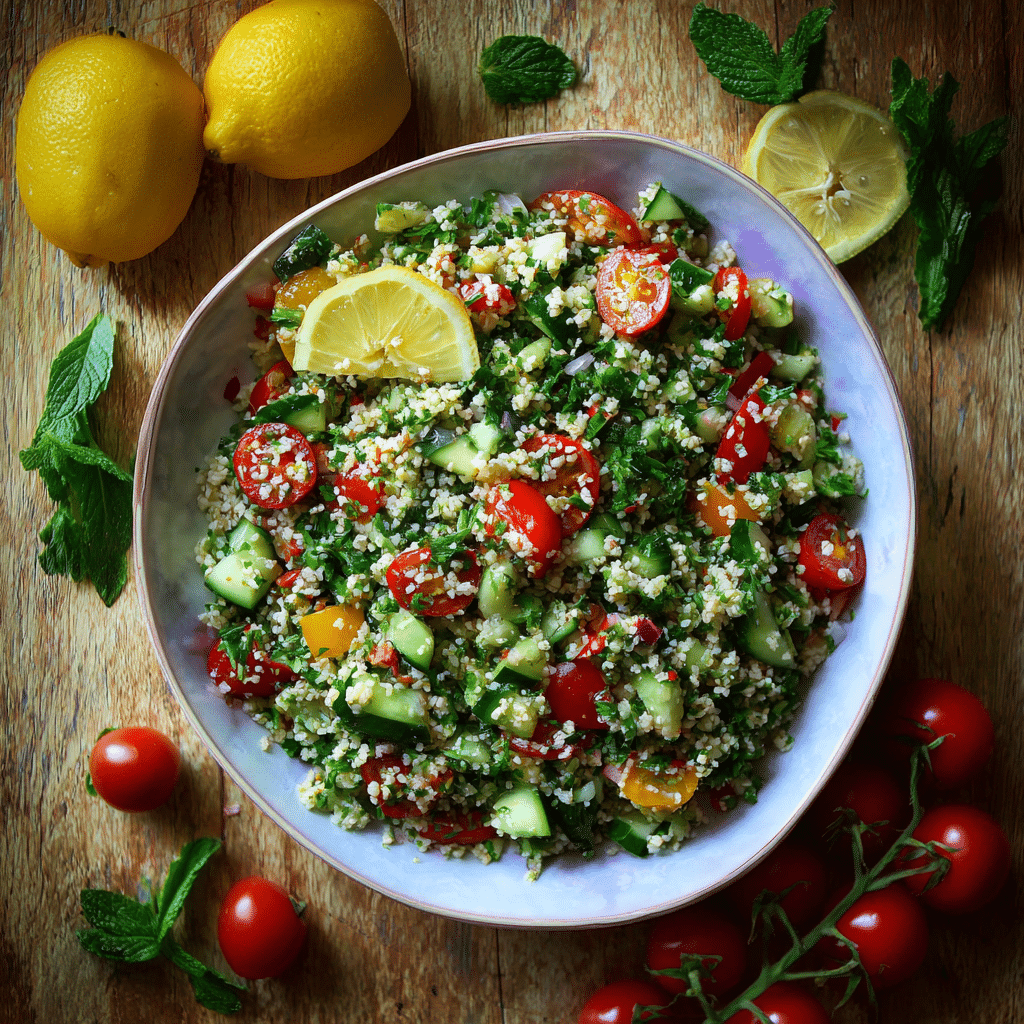 Light Summer Tabbouleh – Fresh, Bright & Full of Mediterranean Love