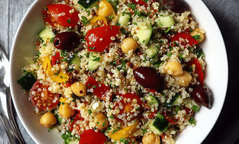Mediterranean Quinoa Salad