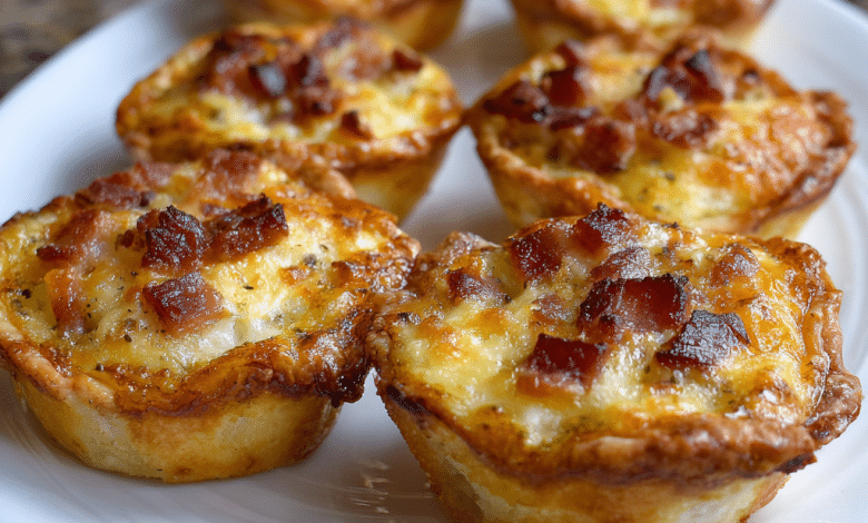 Mini Bacon Quiche
