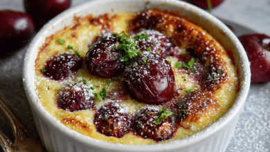 Mini Cherry Clafoutis
