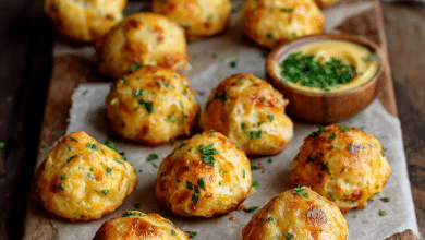 Mini Gougères Bites