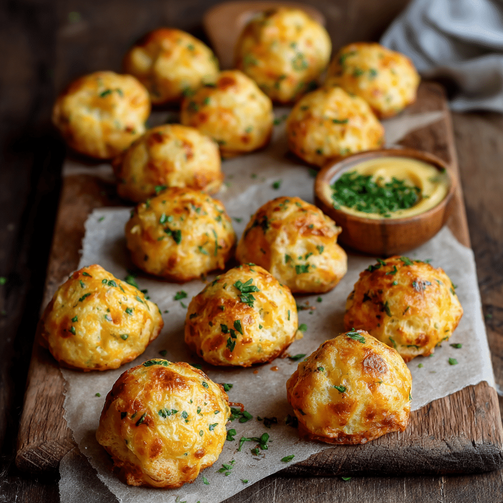 Mini Gougères Bites – Little Clouds of Cheesy French Comfort