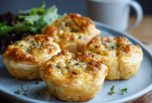 Mini Salmon Quiche