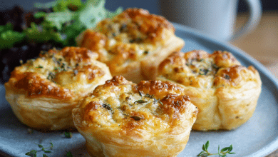 Mini Salmon Quiche
