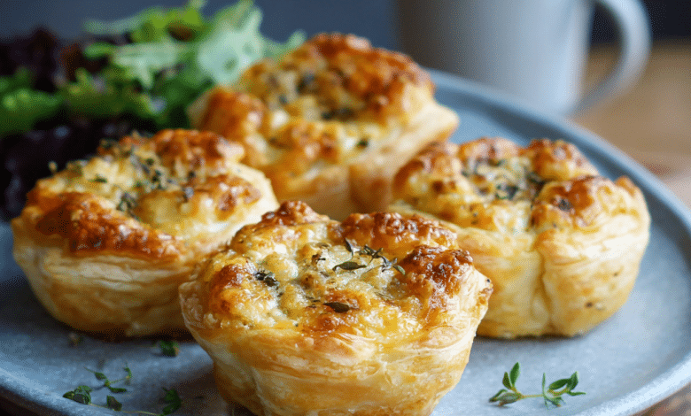 Mini Salmon Quiche