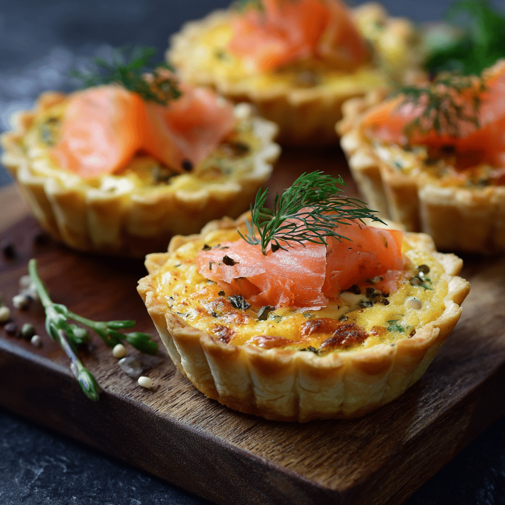 Mini Salmon Quiche – Elegant Little Bites Full of Love