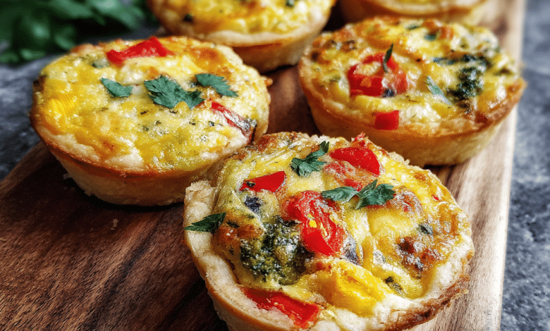 Mini Vegetable Quiche