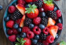 Mixed Berry Fruit Salad